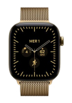 APPLE Watch Series 12 GPS + Cellular Radiant Gold Titanium, Radiant Gold Milanese Loop, 42mm