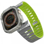 Skinarma Rihm+etui Gemini Apple Watch 49mm niteglow' jaoks