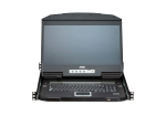 ATEN 4-port USB HDMI Multi-View Dual Rail WideScreen LCD KVM