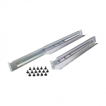 CyberPower | 4POSTRAILKIT1832 Rackmount Rail Kit | Adjustable Rails: Extend from 18.5 to 29 for proper fit with various sizing requirements; 4-Post Mounting: Secures equipment at both the front and back of the rack; Mounting Hardware: Sixteen (16) M5 ...