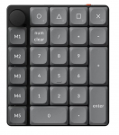 Keychron K0 MAX numbrimelist klaviatuur, must (K0M-H1)