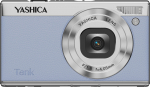 Yashica Tank digikaamera, sinine (YAS-DGCMTK-BL)