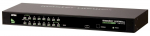 Aten 16 Port USB/PS2 KVM, combo console , 2048x1536 , 2 level