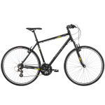 Hybrid bike Romet Orkan M, black (M)