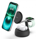 BELKIN Qi2 Fitness tracker, Headphones, Smartphone, Smartwatch, Must USB, Ilmahendus, Kiire hendamine, Sisemaailm