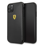 FERRARI Hardcase FESPCHCN58CBBK kaitsev silikoonkarp Apple iPhone 11 Pro jaoks, must