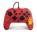 PowerA Enhanced Wired Controller - Pokemon Pikachu Edition Red
