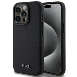 Tumi TUHMP15LRBAK iPhone 15 Pro 6.1" tarnii/must kvakaaneline nahast balistlik muster MagSafe