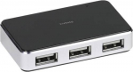 Vivanco VVITHUB2V4PORTS liidesksus USB 2.0 Type-A, must, hbe