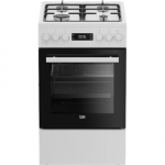 BEKO Koht | FSM51339DWDS | Hob tp Gaas | Ovi tp Elektriline | Valge | Laius 50 cm | Grillimine | LED | Sgavus 60 cm | 60 L