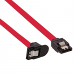 Fuj:tech InLine SATA III kaabel, 90, 75 cm, punane (27307W)