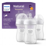 PHILIPS Avent Natural Response pudel, 36 kk, 260 ml, 3 tk (SCY903/03)