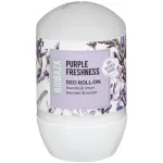Biobaza, Purple Freshness, Natural Ingredients, Refreshing, Floral AND Citrus, Deodorant Roll-On, For Women, 50 ml