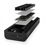 IcyBox ICY BOX IB-180MC-C31 M.2 NVMe AND amp;SATA dokkimine