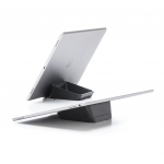 BlueLounge Kodu - Elegantne tabletite kogu seade, mis on ruumiga vikeste asjade eest - Must
