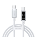 Joyroom S-A55 StarFlight 100W USB-C - USB-C kaabel 1,2 m - Valge - OUTLET