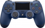 DualShock 4 Wireless Game Controller for PlayStation PS4, Midnight Blue