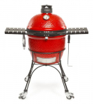 KAMADO JOE Joe Grill Kettle, sekttega (suitsu) punane