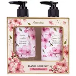 Accentra Cherry Blossom Essential Botanical Hand Care Set - Kingituseks meldud ktehoolduskomplekt koos pumpiga