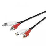 MicroConnect Stereo pikendusjuhe, 1,5 meetri pikkune stereo pikendusjuhe 2 x
