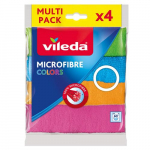 Vileda 4023103192577 puhastuspea Mikrofiber, Poliameer, Polester, Mitmevrviline, 4 tk