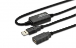 MicroConnect Aktiivne USB 2.0 pikenduskaabel, 20m Integreeritud vimendi