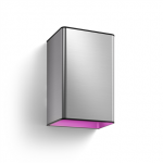 Philips Hue WCA Resonate vlisseina laterna, roostevaba teras | 8 W | 20006500 Hue White vrvitooniga valgusatmosfr