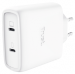 TRUST Laadija Maxo 65W Valge USB-C + 2m USB-C kaabel