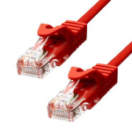 ProXtend CAT5e U/UTP CU PVC Ethernet kaabel Punane 1,5m