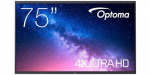 OPTOMA 5753RK interaktiivne valgevalg 190,5 cm (75) 3840 x 2160 pikslituhendiga puutetundlik valgusplaan