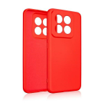 Beline Silikoonist mbris Xiaomi 14 Pro punane/punane