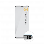 Tactical Klaasikaitse 5D Samsung Galaxy A13 4G jaoks / must