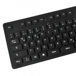 Logilink | Flexible waterproof Keyboard USB + PS/2 | ID0019A | Flexible keyboard | Wired | DE | Black
