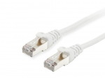 Equip Patchkabel Cat6 S/FTP 2xRJ45 10.00m valge LSZH Polybeutel