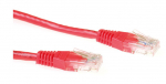 MicroConnect U/UTP CAT6 5M Red PVC Master Carton Qty : 80pcs
