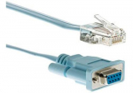 CISCO RJ-45 kuni DB9F konsoolikabel, 1,8 meetrit, hildub 600, 800, 1600 ja 1700 seeriate ruuteritega, 90-pevane piiratud garantii (CAB-CONSOLE-RJ45=)