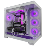 LORGAR ADVANCED A201 - AMD 7500F 6C/12T, 240 AIO, NVIDIA RTX 5060Ti 16GB, 32GB@6400mhz, 1TB SSD NVME, 750W PSU, valge, 3A