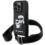 Karl Lagerfeld KLHCP14LCSAKCPMK iPhone 14 Pro 6,1" kvambris must/must Tmpe Saffiano Karl AND Choupette