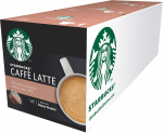 Starbucks Dolce Gusto Caff Latte Coffee Capsule 12pcs, 3-PACK