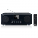 LENCO DAR-061 raadio Internet Analog AND digitaalne Must