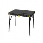 Stanley Tragbare Werkbank Essential (schwarz, bis 320kg belastbar)