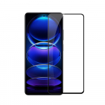 Riff 9D Curved Full Glue Tempered glass for Xiaomi Redmi Note 12 Pro 5G / Poco X5 Pro 5G Black