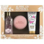 Jeanne en Provence Beaut Sensuelle kinguskomplekt: EDP 60 ml, l Flveme seep 100 g ja ktekreem 75 ml