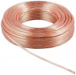 Goobay kaiutinkaapli, 2 x 1,5 mm, 10 m, lbipaistev (67720)
