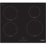 Bosch Hob | PIE611BB5E | Induction | Number of burners/cooking zones 4 | Touch | Timer | Black | Display