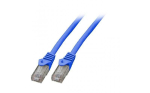 Mercodan Patch-kaabel CAT6 UTP, sinine, 1,5 m, haloguvaba, 2x4xAWG24
