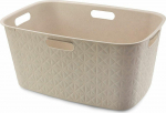 Softex Pesukorv 45L 57x37x27cm kreemikas valge 3253924848112