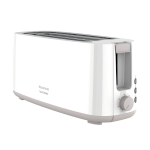 taurus Toaster Long Slot Toastissimo Valge