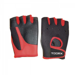 Training gloves TOORX Professional Gloves, black-red (M)