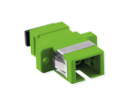 Value Fibre Optic Adapter, SC Simplex Plastic Body,